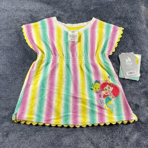 Disney Store Little Mermaid Ariel Flounder Coverup for Baby 3-6M - Picture 5 of 7